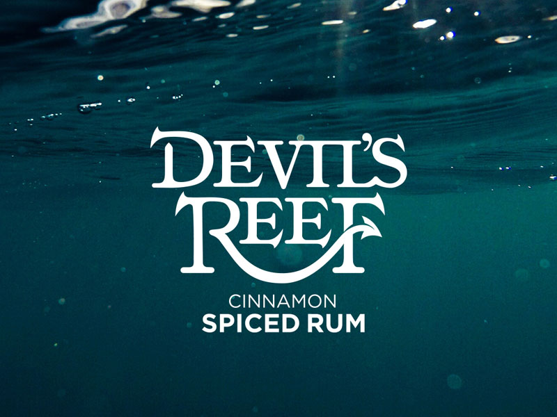 Devils Reef Liquor Label